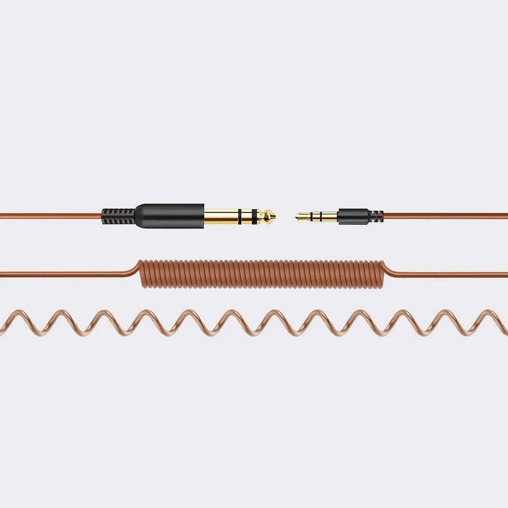 OneOdio Adapter-Free Spring Cables( Works with Pro 10/Pro 30/Pro 50)