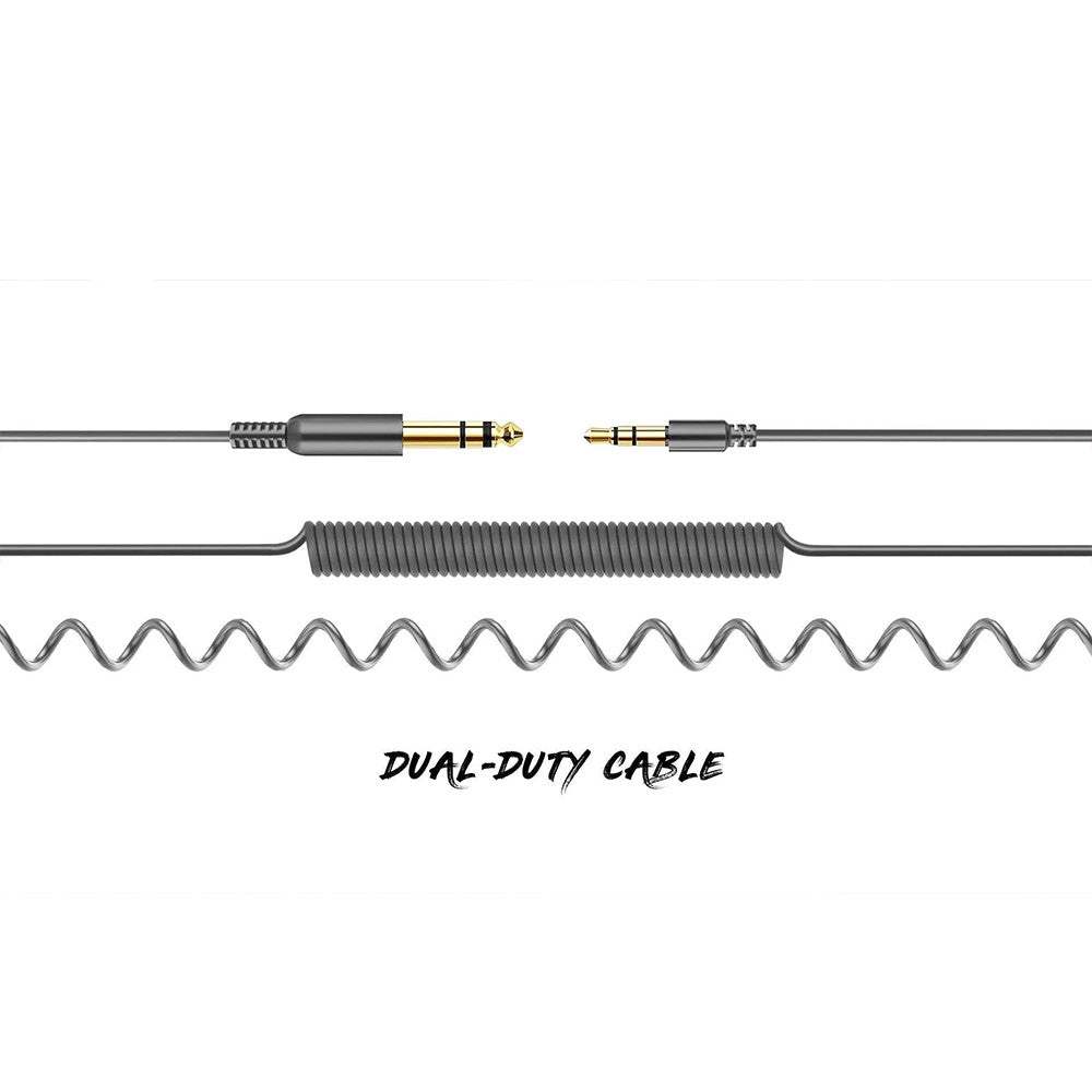OneOdio Adapter-Free Spring Cables( Works with Pro 10/Pro 30/Pro 50)