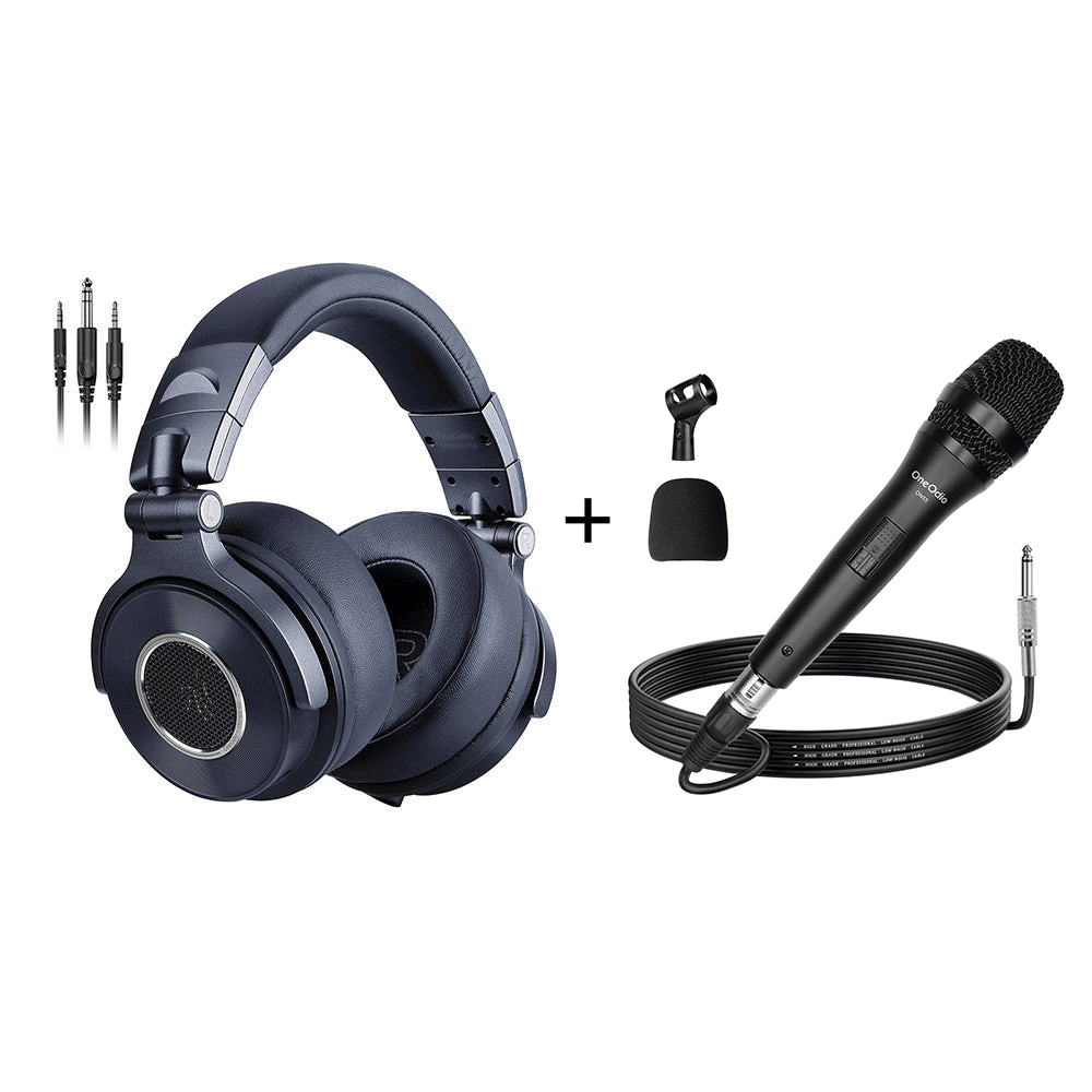 OneOdio Monitor 60 Sets - OneOdio Monitor 60 + Headphone Stand/Adapter Cable/Microphone