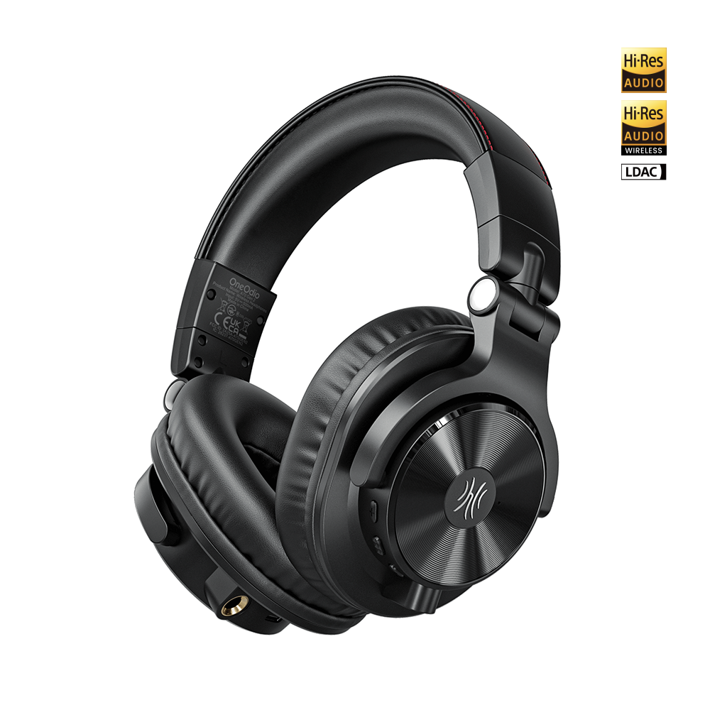 OneOdio Fusion A70 ワイヤレスDJヘッドホン OneOdio A70 ワイヤレスヘッドホン 72時間再生 オーバーイヤーヘッドホン Bluetooth 5.2 低音強化 マイク付き