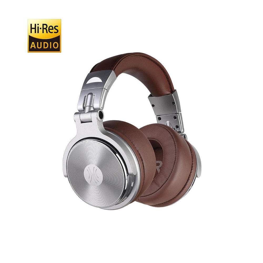 OneOdio Pro-30 Studio Wired Headphones (Silver)