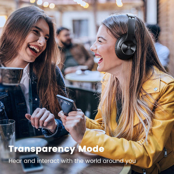 OneOdio Focus A10｜Hybrid Active Noise Cancelling｜Hi-Res Audio & Deep Bass - OneOdio