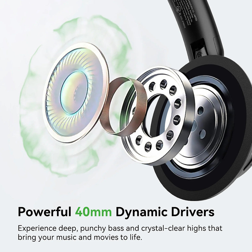 OneOdio Focus A1 Pro On-ear Hybrid ANC Headphones