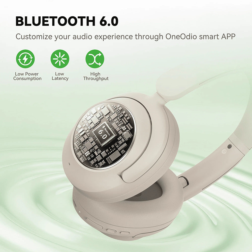 OneOdio Focus A6 Over-ear Hybrid ANC Headphones