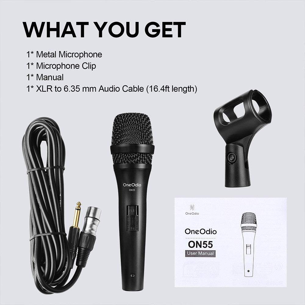 OneOdio ON55 Wired Microphone for Singing 