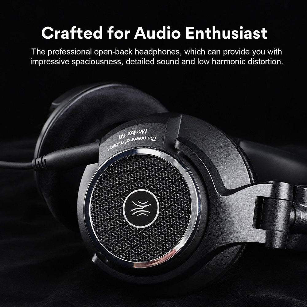 Monitor 80 Open Back Professional Monitoring Wired Headphones