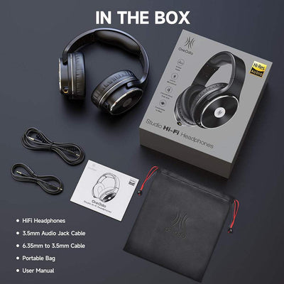 OneOdio Studio HIFI Closed Back Wired Headphones