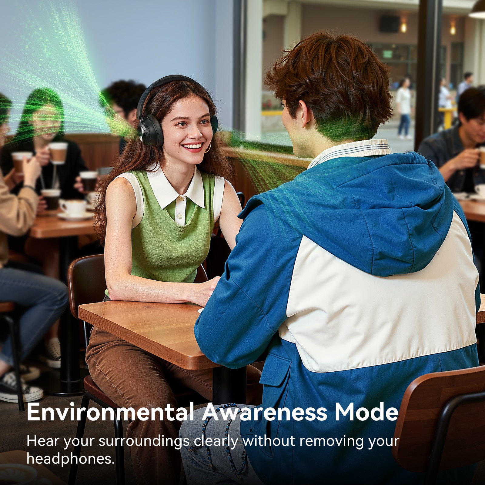 OneOdio Focus A1 Pro On-ear Hybrid ANC Headphones