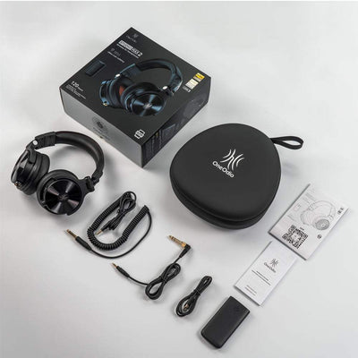 OneOdio Studio Max 2 Wireless DJ Headphones: KSHMR Co-Branded Edition | 9ms Ultra-low Latency & Hi-Res Audio
