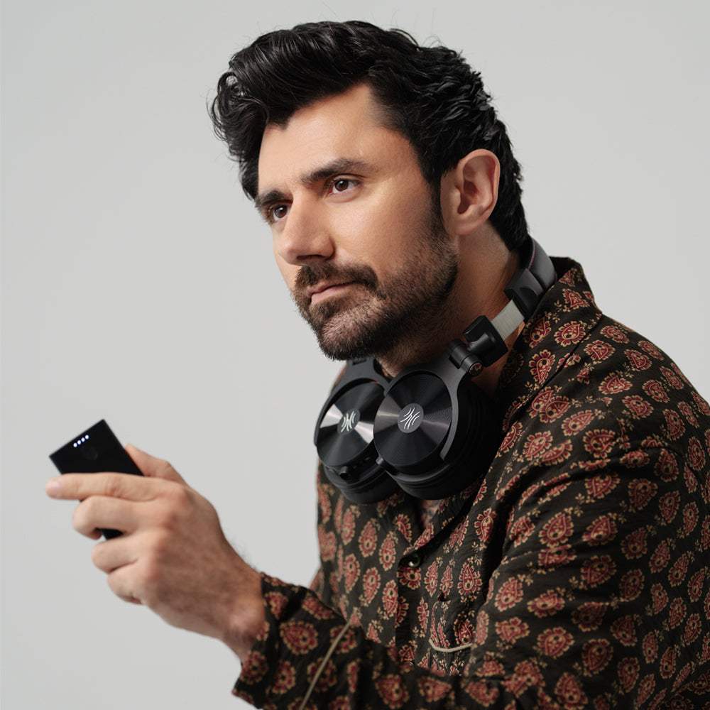 OneOdio Studio Max 2 Wireless DJ Headphones: KSHMR Co-Branded Edition | 9ms Ultra-low Latency & Hi-Res Audio