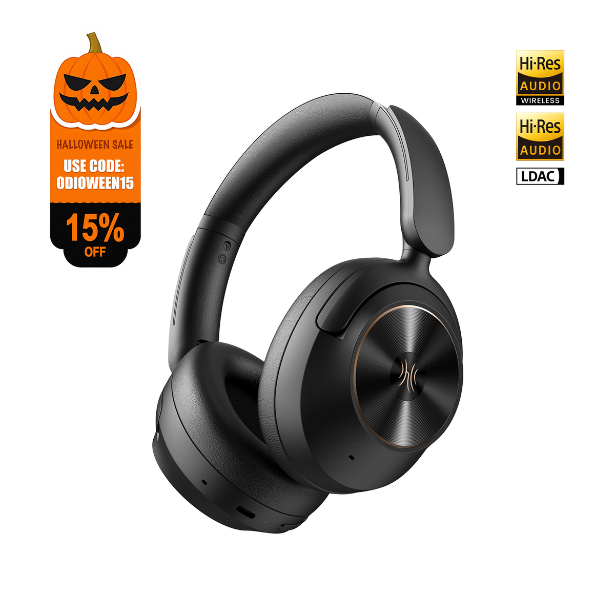 OneOdio Focus A6 Over-ear Hybrid ANC Headphones