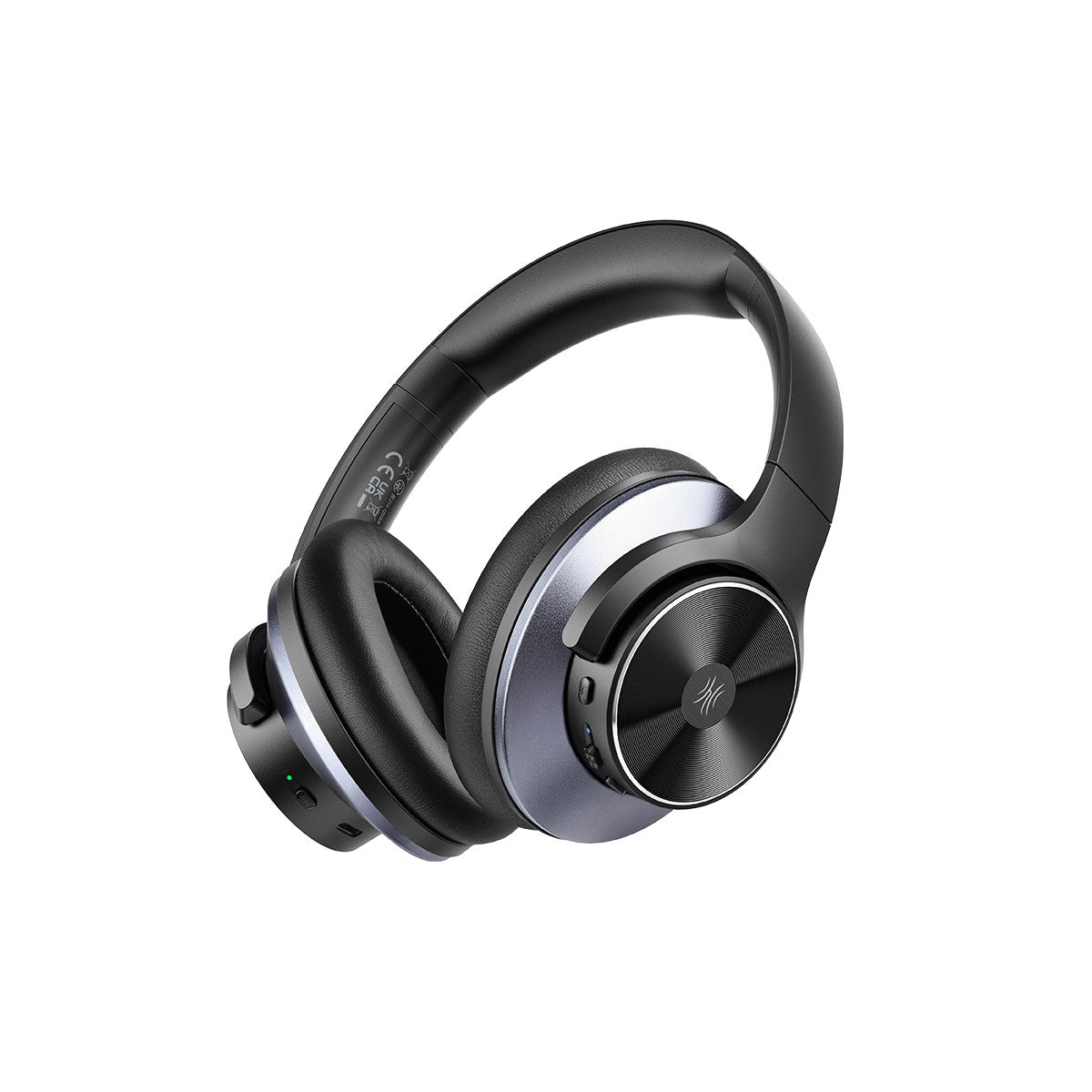OneOdio A10 Hybrid Active Noise Cancelling Headphones ( Black Blue)